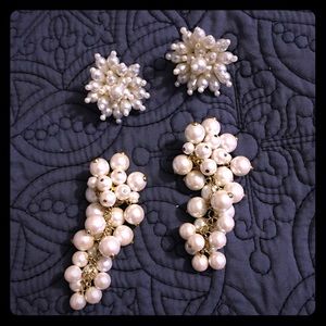 Pearl Clip-On Earrings (set of 2)